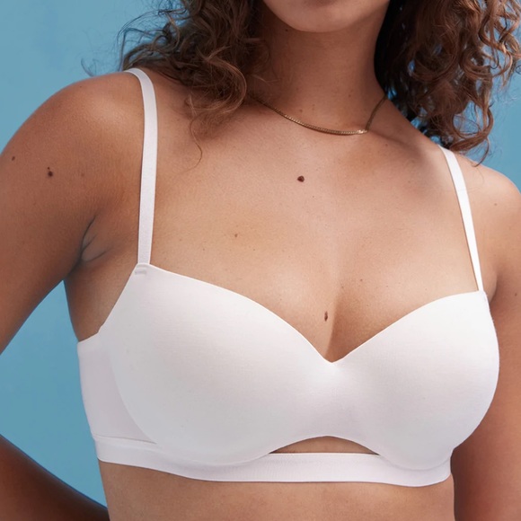 ThirdLove Other - NWT ThirdLove 24/7 Pima Cotton T-Shirt Bra in Sea Salt Size 36F(3D)